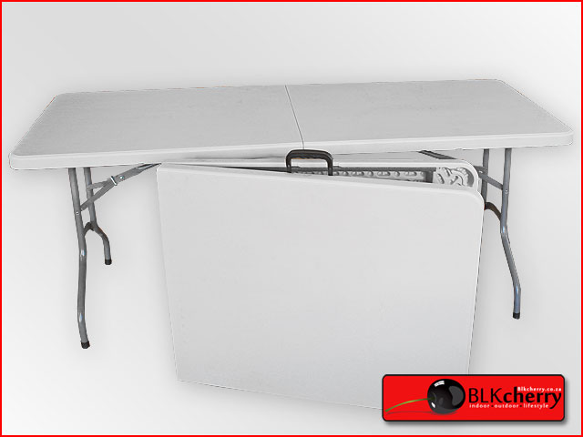 Plastic fold up table with handle, easy to transport, once paid via BOB collection or delivery f
