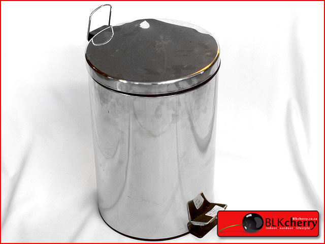 20 Litre stainless steel bin. showroom open 7 days to collect once BOB payment is done or immediate delivery can be done. other sizes available. 3 litre, 12  litre and 30 litre