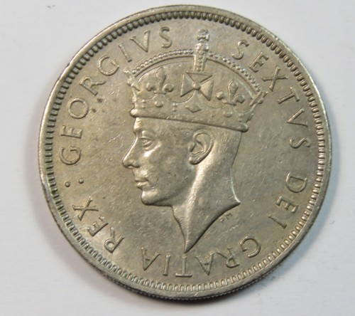 1949 Cyprus 2 Shillings