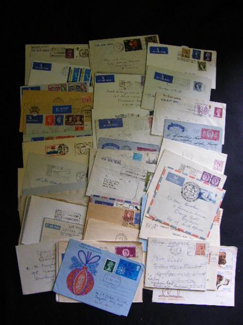 England - Postal History - Lot Of 50 British Postal Covers - Some Naval 