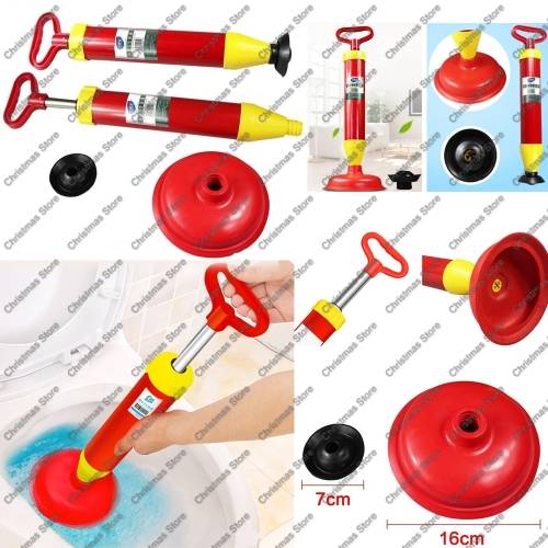 Drain Accessories High Pressure Air Vacuum Pump Drain Plunger Tool