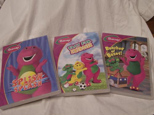 Children & Family - 3 educational Barney DVD's was sold for R87.00 on ...