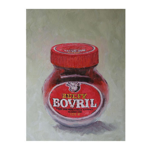 Bovril, Bovril jar, Oil painting of bovril, Oil painting on canvas