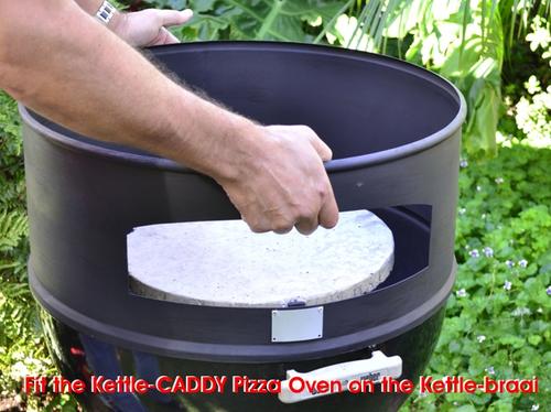 KettleCADDY Pizza Oven on 57cm Kettle
