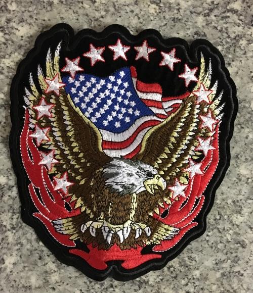 Jackets & Racing Suits - EB5 LARGE American eagle patch 19cm x 18cm was ...