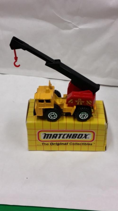 Matchbox mobile best sale crane 1984