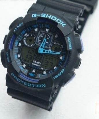 Stop Watches - G-Shock Casio sport watch GA-100-1A2 was  