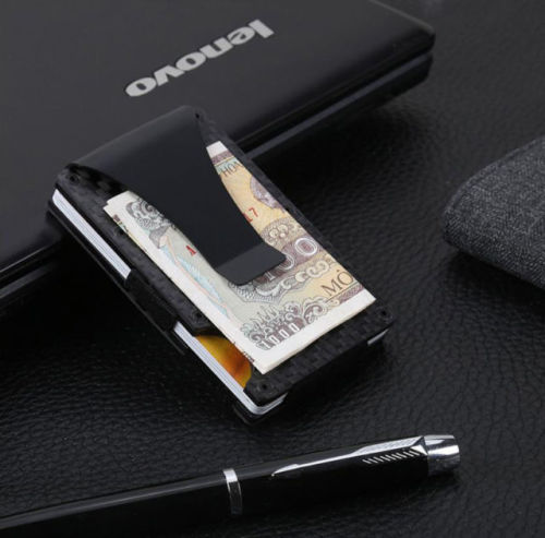 Stylish, Fashionable, Carbon Fiber Wallet or Credit Card Holder.