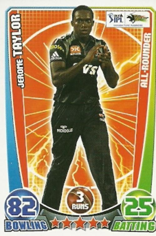 Trading Cards Jerome Taylor Cricket Attax 2012 Base Card Was Listed For R3 00 On 23 Apr At 02 01 By Sosi Collectables In Johannesburg Id 407245188