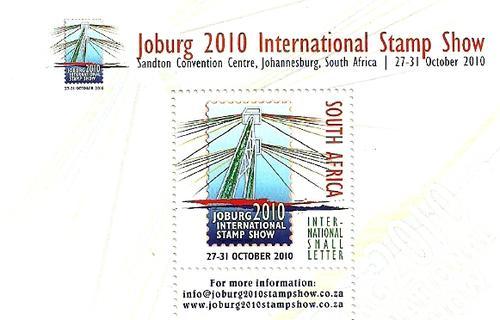 Republic of South Africa - 2010 Joburg International Stamp Show MS MNH ...