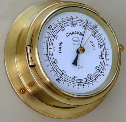 Barometers & Thermometers - BARIGO SHIP'S BAROMETER TWIN DIAPHRAGM ...