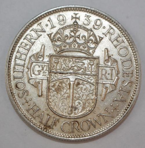 Africa - 1939 Southern Rhodesian Half Crown was sold for R495.00 on 12 ...