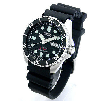 Men's Watches - CITIZEN AUTOMATIC SUBMARINE DIVER 200M SCUBA NY2300-09E ...