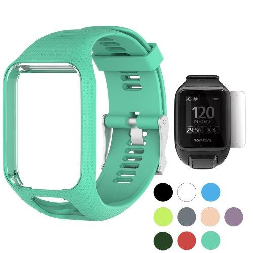 tomtom watch strap band cyan