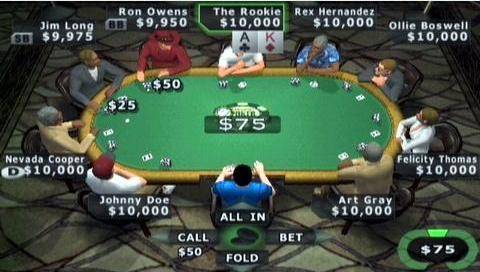 Download ISO PSP World Series of Poker 