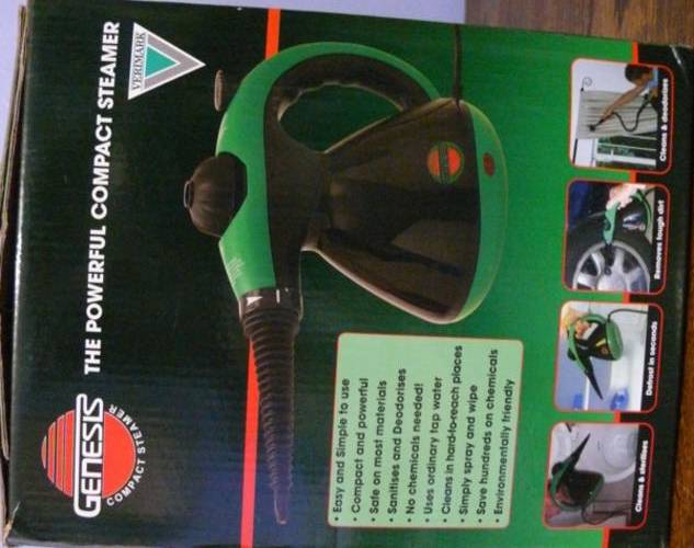 Steam Cleaners GENESIS COMPACT STEAMER was sold for R360.00 on 11 Oct
