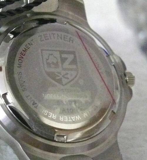 Men's Watches Beautiful ZEITNER Aqua Sport Limited Edition Gents