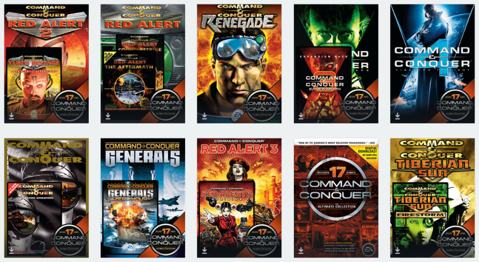 command and conquer the ultimate collection