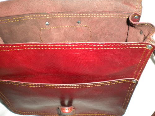 leather satchel handbag