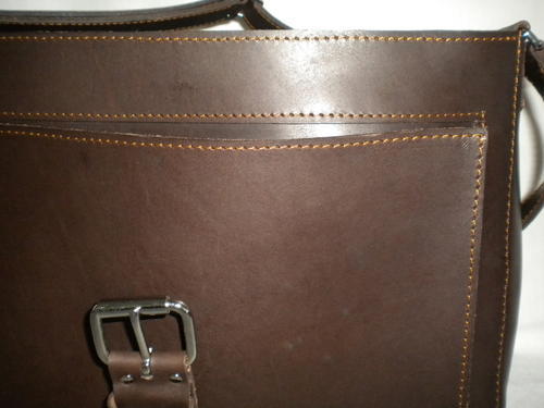 briefcase messenger chocolate brown