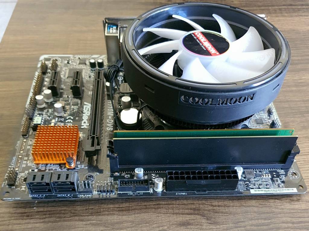 Motherboard & CPU Bundles Motherboard Combo ASRock H110DVS Rev 2