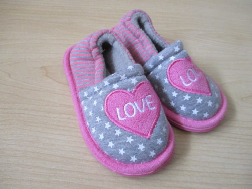 baby girl slippers size 4