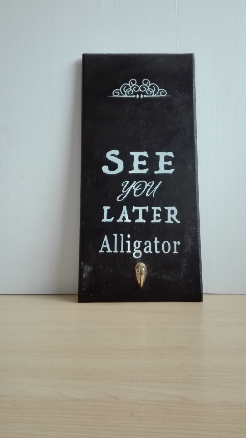 Wall Hangings - See You Later Alligator Wall Hook for sale in Cape