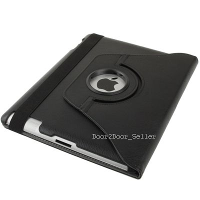new iPad 3 full cover, rotating case with stylus for the new iPad 3