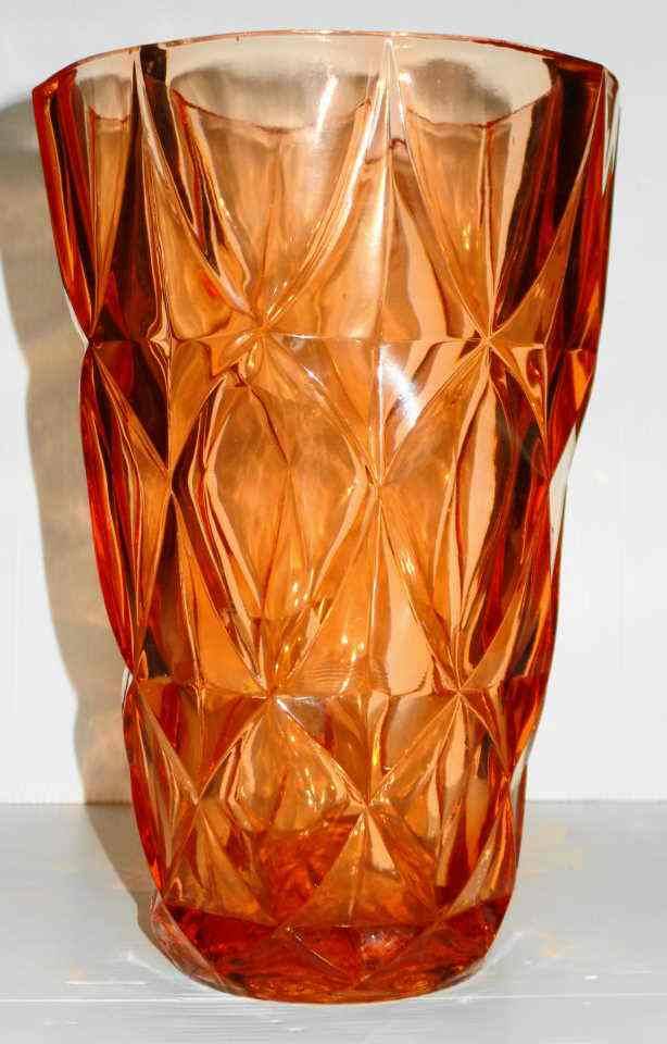Vases ART DECO SKLO UNION PRESSED GLASS VASE for sale in Johannesburg
