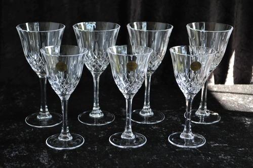 Drinking Glasses & Stemware - Capri Crystal (24%) Lead - Made In Italy ...