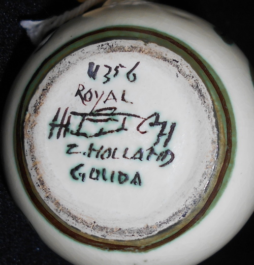 Vintage Royal Gouda Holland Pottery Jug
