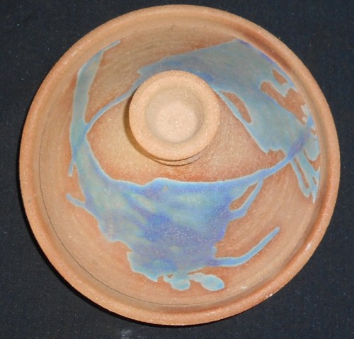 Large Tagine Enameled Stoneware Pot with Lid