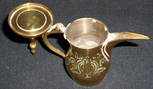 Vintage Sultan Solid Brass Hot Water Jug