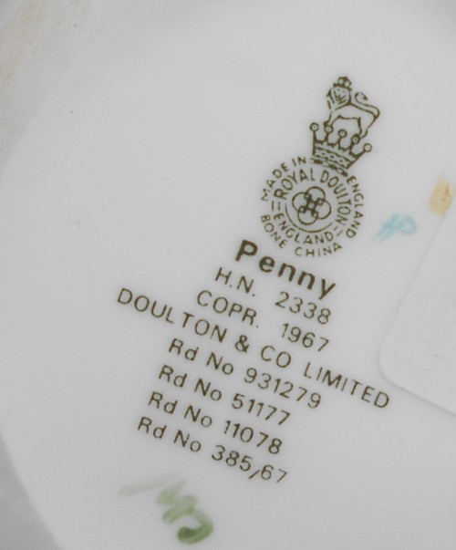 Royal Doulton Porcelain Mini Figurine Penny