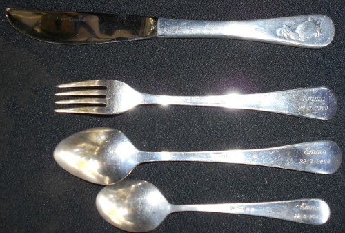  Keltum Beatrix Potter 4 Piece Childs Cutlery Set
