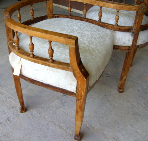 Satinwood Sweet Heart/Lover's Chair