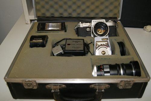 Yashica Penta J Camera with Accessories