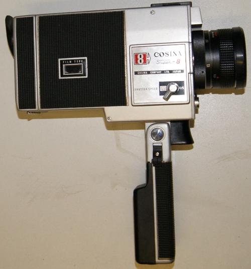 Vintage 1970's Cosina DL-40P Super 8 Handheld Movie Camera