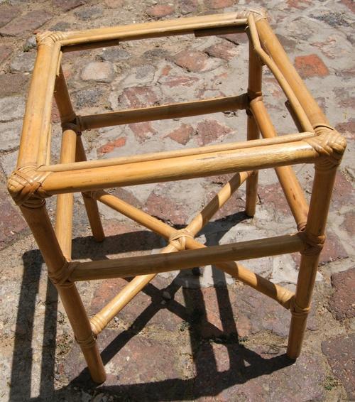 Wicker Square Side table no glass