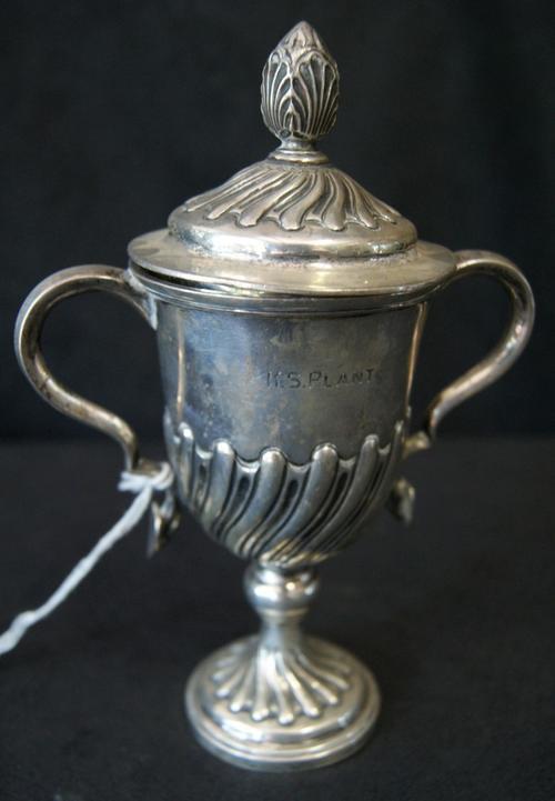 Antique 1916 Hallmarked Sheffield Silver Trophy - 177.8gms