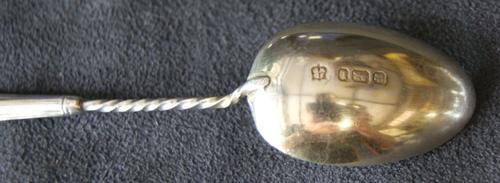 Vintage 1926 London 6 x Hallmarked Silver Tea Spoons - 43gms