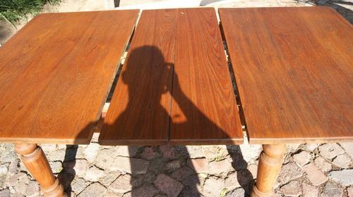oak 6 seater extendable table