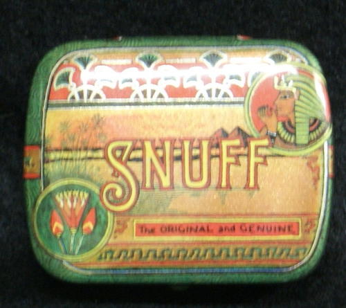 Vintage Box Tin Miniature Snuff/Pill Box Tin Dodo Designs
