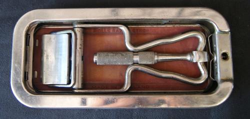 Vintage 1927 Rolls Razor Made in England Safety Razor Blade Sharpening Tool