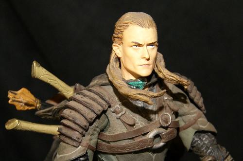 Lord Of The Rings The Two Towers Helm's Deep Legolas Figure 2002