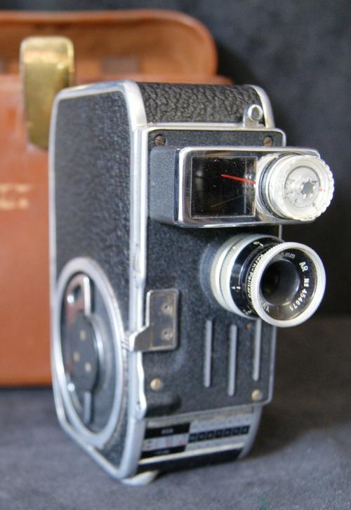 Vintage 1959 Bolex C-8SL 8mm Movie Camera