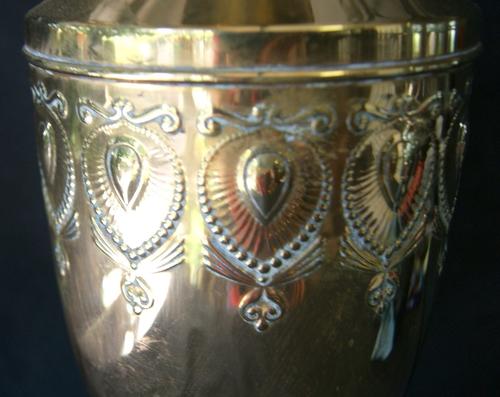 Vintage Copper Tall Vase