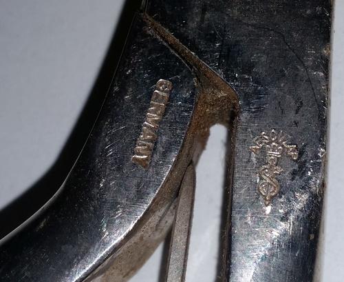 Vintage Steel Aesculap Triangle Shaped Ear Marking Pliers