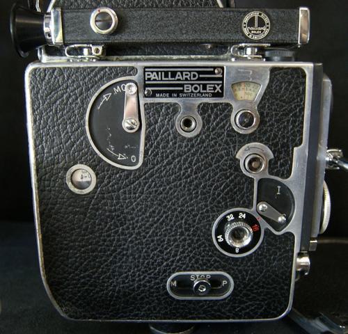 Vintage 1950's Bolex H16 Deluxe 16mm Movie Camera in Case