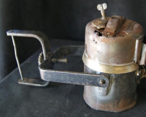 Vintage Crestella SAS/SAR Railways Carbide Lamp with Reflector